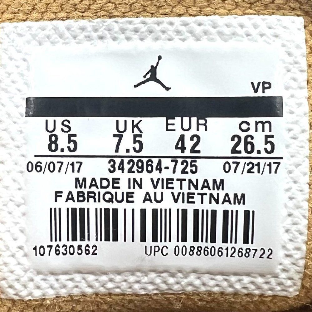 Air Jordan True Flight 'Wheat' - Picture 10 of 10